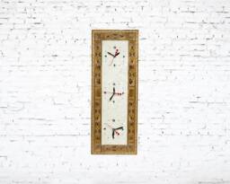 Three in One Clocks, Wall Clock, Watch, Wooden, Office Handmade Mosaic, Christmas Gift, Mosaic Furniture, Mother Of Pearl