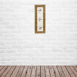 Three in One Clocks, Wall Clock, Watch, Wooden, Office Handmade Mosaic, Christmas Gift, Mosaic Furniture, Mother Of Pearl - thumbnail 3