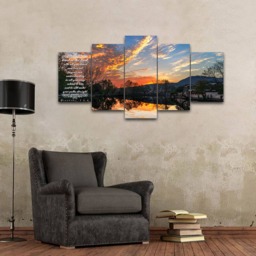 Proverbs 35-6 #47 Niv Trust in The Lord Bible Verse Canvas - Christian Scripture Religious Wall Art Home Decor Paintings - thumbnail 2