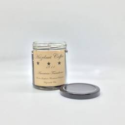 Hazelnut Coffee Highly Scented Candle/ Jelly Jar 9Oz/Paraffin Wax/Farmhouse Candle/Hand Poured Country-Primitive Candle - thumbnail 2