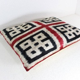 Velvet Ikat Pillow Cover - thumbnail 3