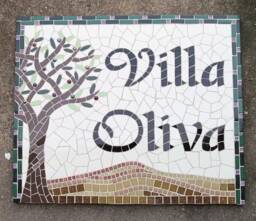 Mosaic House Sign, Name Plaque Different Sizes & Designs Available For Home Or Business - thumbnail 2