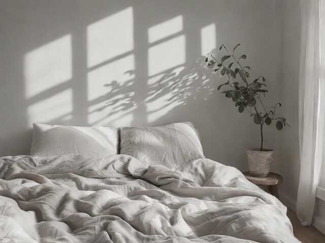 Light Gray Linen Bedding Set Rustic Duvet Cover & 2 Pillowcases Soft Medium Weight Bedding, Stonewashed Comfort - image 1
