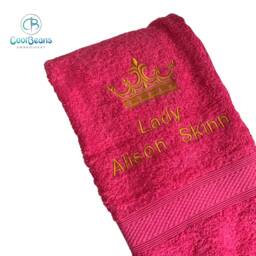 Crown Towel - Personalised Face Cloth/Hand Bath - thumbnail 3