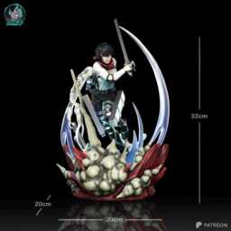 Blade Of The Inner Wall - Anime Warrior Swordswoman Protector Mikasa Ackerman Resin Figure 16K - thumbnail 3