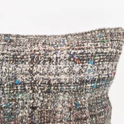 Handwoven Turkish Kilim Pillow Bohemian Home Decor - 12''x24'' - thumbnail 2