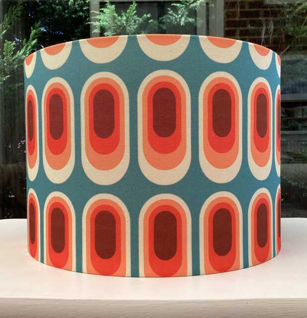 Mid Century Modern Mcm Lampshade Retro 50S 60S 70S West Germany Ceiling Lighting Floor Lamp Shade - image 1