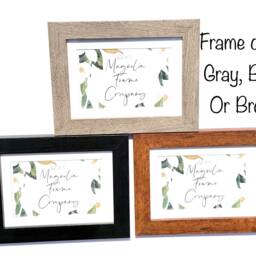 First Grandchild Personalized Picture Frame, Our Grandchild, Grandma Gift, Grandfather Mimi Nana Gift - thumbnail 2