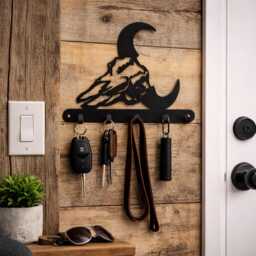 Cow Skull Key Holder