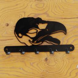 Eagle Skull Hat Rack Leash/Key Holder [4500273] - thumbnail 3