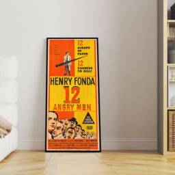 12 Angry Men Wood Print Poster, Fanart Cinema Movie Posters On For This Lover, Extra Large Wall Art Prints & Canvas Art - thumbnail 3