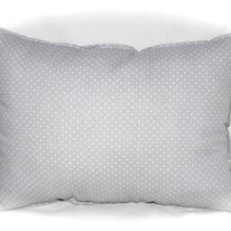 Cute Name Pillow in Grey Blue With Stars & Dots - thumbnail 2