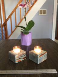 Wood Candleholders