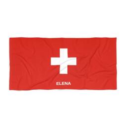 Switzerland Beach Towel, Flag Tovel, Of Switzerland, Beach Country - thumbnail 3