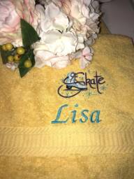 Ice Skating Boot Towel, Personalised