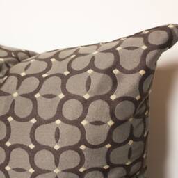 Maharam Ditto Driftwood Pillow Cover, Brown Modern & Beige - thumbnail 3