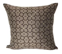 Maharam Ditto Driftwood Pillow Cover, Brown Modern & Beige - thumbnail 1
