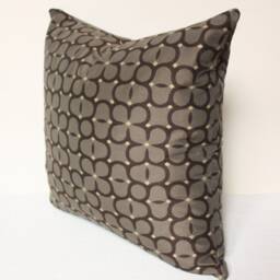 Maharam Ditto Driftwood Pillow Cover, Brown Modern & Beige - thumbnail 2