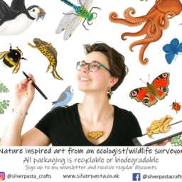 British Invertebrates Cushion Cover - Wildlife Inspired Gift With Eco Friendly, Plastic Free Packaging - thumbnail 4
