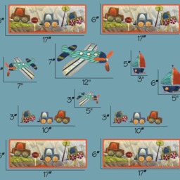 Lambs & Ivy Little Travelers Wall Decals - thumbnail 3