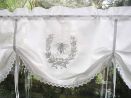 Curtain Shabby Chic French Bee - thumbnail 1