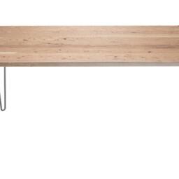 Hairpin Leg Wood & Metal Table - thumbnail 2
