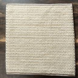 Hand Woven , Handmade Carpet Modern Style New Zealand Wool Indoor Rug. Entryway Or Runner Off White - Therugbasket - thumbnail 4