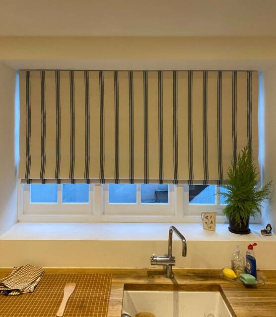 Custom Faux Roman Blind Bespoke Design, Made To Order - image 1