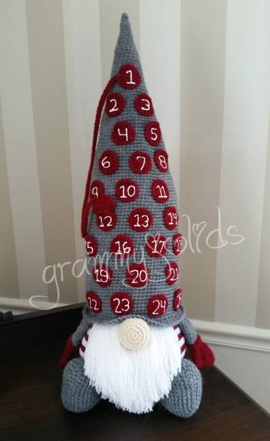 Gnome Countdown Pillow Pattern - image 1