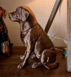 Labrador Figurine Urn - 3D Printed Memorial Ashes Keepsake & Pet Remembrance