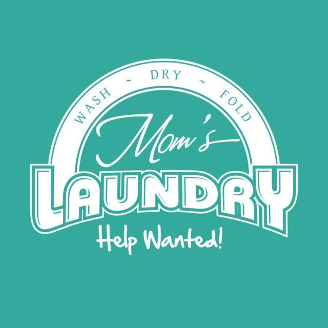Mom's Laundry - Help Wanted 01 Vinyl Wall Quote Decal 60 Colors To Choose From - image 1
