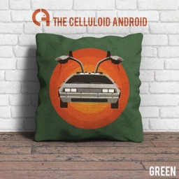 Back To The Future Pillow, Throw Home Decoration, Gift For Her, Gift, Him - thumbnail 1
