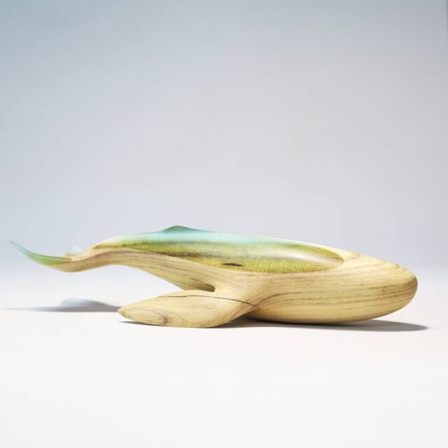 Duo Whale Sculpture - 4 - image 1