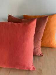 Linen Pillow Cover-Washed Pillow Cover -Decorative Pillow-Throw Pillowcase-Lumbar Cover. Shams. Cushion Cover - thumbnail 1