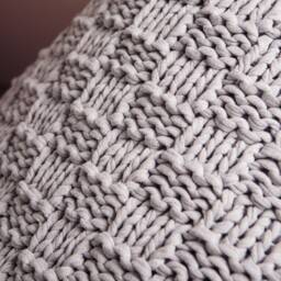 Reading Beanbag Chair, Crochet Pouf, Lounge Nursery Decor, Knitted Floor Seat, Chair - thumbnail 4