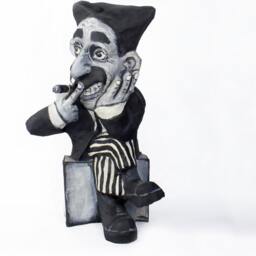 Groucho Marx Paper Mache Figure - thumbnail 2