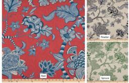 "Pair 25 Or 50"" Wide P Kaufmann Belmondo Panels Drapes Cafe Curtains 24 63 72 84 96 108 120" - thumbnail 1