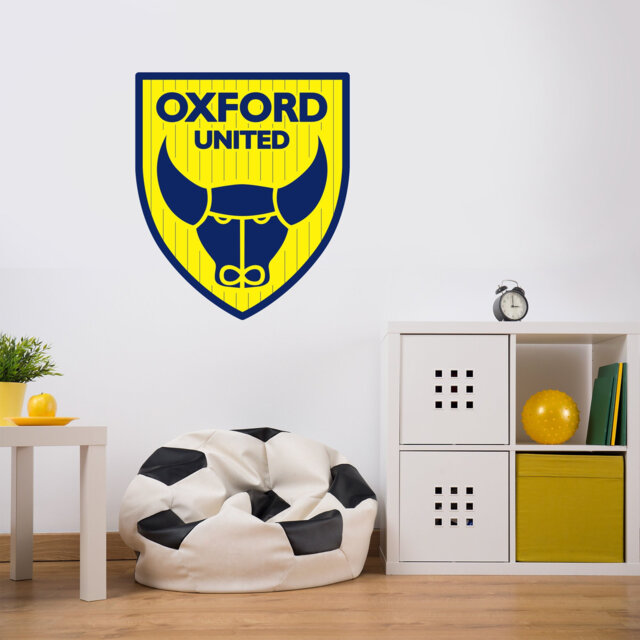 Oxford United Football Club Crest Wall Sticker Art Decal