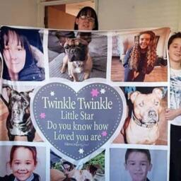 Personalised Photo Memory Blanket - Custom Snuggle Blanket, Memorial Gift - thumbnail 2