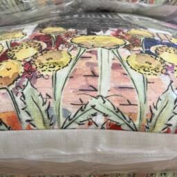 Liberty in Bloom Cushion, London Department Store, Floral Decorative Cushion - thumbnail 4