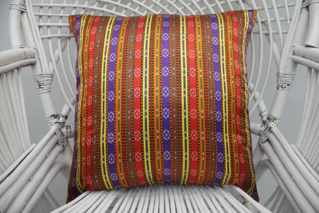 Kilim Pillows, Pillow Covers, 20x20 Ethnic Cushion Case, Double Sided Pillow, Striped Custom Body Cover, 10 - image 1