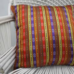 Kilim Pillows, Pillow Covers, 20x20 Ethnic Cushion Case, Double Sided Pillow, Striped Custom Body Cover, 10 - thumbnail 3