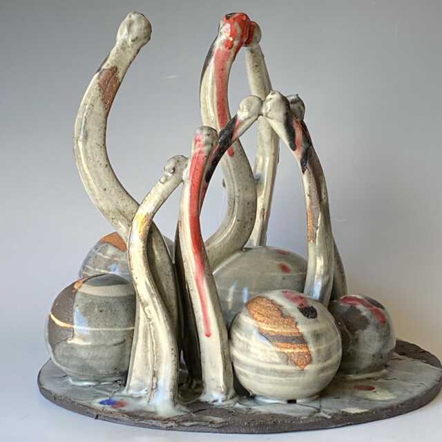 Handmade Ceramic Sculpture Csap6Clr19 - image 1