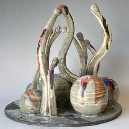 Handmade Ceramic Sculpture Csap6Clr19 - thumbnail 3