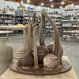 Handmade Ceramic Sculpture Csap6Clr19 - thumbnail 4
