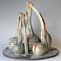 Handmade Ceramic Sculpture Csap6Clr19 - thumbnail 2