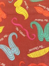 Whimsical Moustaches Standard Pillowcase