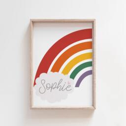Set Of 3 Playroom Prints, Brother Sister Rainbow Wall Art, Nursery, Sibling Twins Art - thumbnail 2