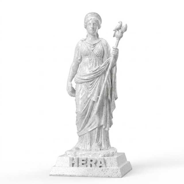 Hera Greek Goddess Statue - Queen Of The Gods. Mythology Collectible - image 1