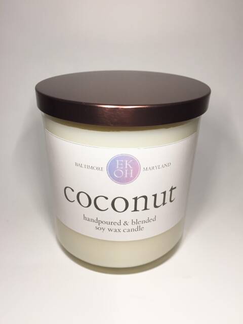 12 Oz. Coconut Candle - image 1